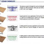 Cedar Shingles Grade